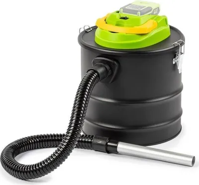 Immagine prodotto di Aspirapolvere per cenere, batteria 20 V, filtro HEPA lavabile, senza fili, FIELDMANN