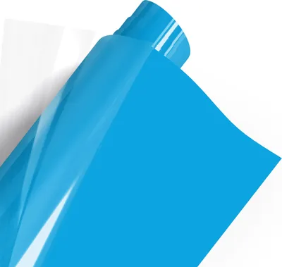 Produktbild von POLI-FLEX PREMIUM Meterware - 403 NEON-BLUE - Breite: 50cm