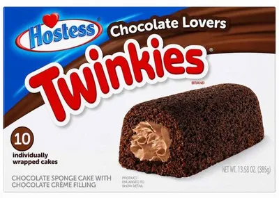 Produktbild von Hostess Twinkies Chocolate Lover 10 kleine süße Mini Kuchen 385g