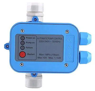 Obrázok produktu pre Predtlakový spínač 10 bar, tlakový monitor, regulátor tlaku pre vodné čerpadlo. Elektronická regulácia čerpadla s káblom