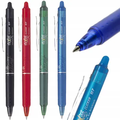 Produktbild von PILOT Frixion Ball 0.7 Kugelschreiber-Set, ausradierbar, 4 Farben