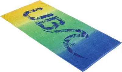 Produktbild von Urban Beach Strandtuch aus Baumwolle - 150 x 70 cm - Grün