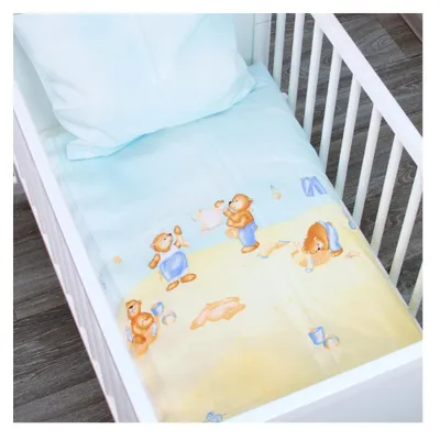 Produktbild von Alvi Babybett-Set (80×80 + 35×40) + Nestchen + Himmel