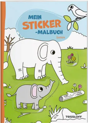 Produktbild von Tessloff Verl.Ragnar Tessloff Mein Sticker-Malbuch. Zootiere 0