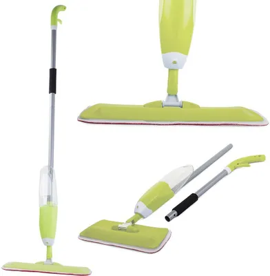 Obrázok produktu pre Verk 01383 Mop s rozprašovačom a príslušenstvom zelený