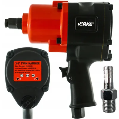 Zdjęcie produktu dla Klucz udarowy 3/4" 1850 Nm Klucz pneumatyczny Klucz pneumatyczny
