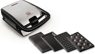 Produktbild von Tefal SW 854 D Snack Collection Waffel-/Sandwichtoaster Waffelautomaten
