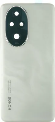 Produktbild von Gehäuse Rückseite für Honor Magic 200 Pro Backcover Akkudeckel hinten Kameraglas Abdeckung, weiß