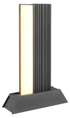 Image de Lampe sur pied Mariza, couleur anthracite, 50 cm