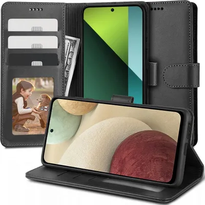 Produktbild von Tech-Protect Wallet Xiaomi Redmi Note 13 Pro 5G / Poco X6 5G Schwarz