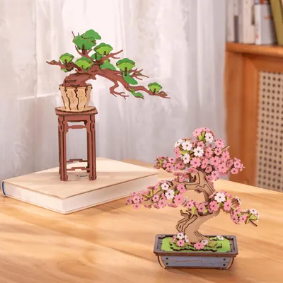 Produktbild von Bonsai Sakura & Kiefern 3D Puzzle