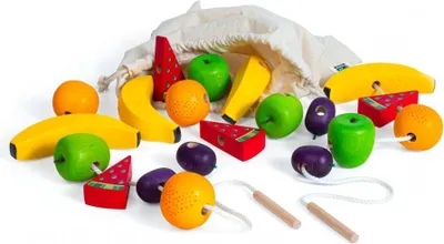 Produktbild von Erzi Lernspiel Fädelfrüchte