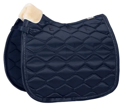 Produktbild von Eskadron Dressurschabracke Satin Crystal Schabracke Dunkelblau DL