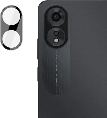 Produktbild von Techsuit Schutzglas für Oppo A38 - Schwarz KP30006