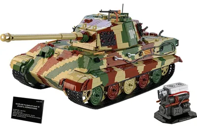 Obrázek produktu pro COBI Tiger II Königstiger, Sada na stavění, 12 rok/roky, 1117 kusů