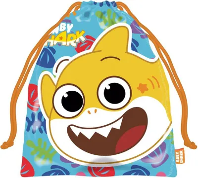 Produktbild von Baby Shark Brottasche Gelb 26,5cm Kinder Tasche Schule