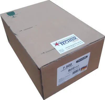 Immagine prodotto di Graffette B22CLF 35×22 mm per cucitrici a serratura Prebena B 35 KTVH-B22D Bostitch DSA-3522-E 7,5M KL-07