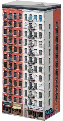 Zdjęcie produktu dla Paperscraper® "Townhouse Soho"