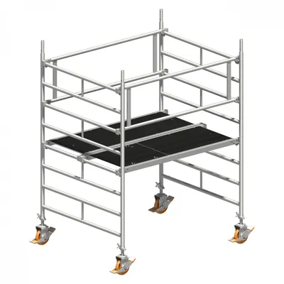 Produktbild von Layher Rollgerüst Uni Kompakt 3,20m AH (DIN EN 1004:2004)