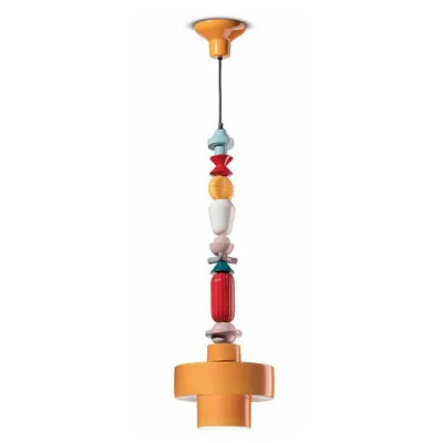 Immagine prodotto di DECO' LARIAT C2532, Lampada a Soffitto Sospensione in Vetroceramica, Ferroluce