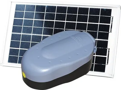 Image de Aérateur de bassin Indoor Aérateur de bassin solaire Heissner ST200-00