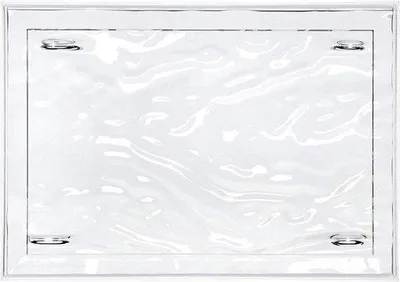 Produktbild von Kunststoff Tablett 55x38cm Kristall Optik