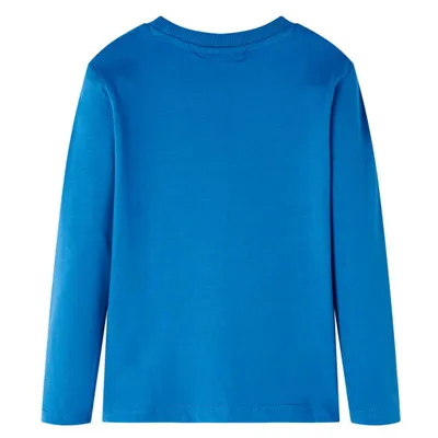 Produktbild von vidaXL Kinder-Langarmshirt Petrolblau 116