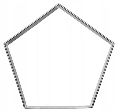 Produktbild von EkoForemki Ausstecher Fünfeck 5,1 cm für Plätzchen