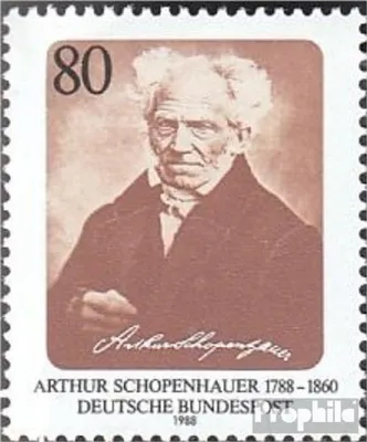 Produktbild von Briefmarken BRD (BR.Deutschland) 1988 Mi 1357 (kompl.Ausgabe) postfrisch 200.Geburtstag von Schopenhauer