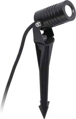 Produktbild von Faro 70469, Wandbeleuchtung für den Außenbereich, Schwarz, Aluminium, IP67, I, 3 W
