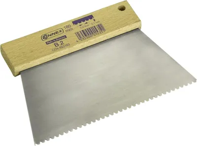 Produktbild von Connex Zahnspachtel 180 mm Zahnung grob 2,9 x 2,7 mm