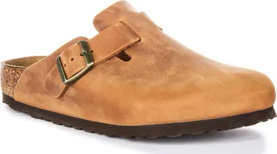 Produktbild von Birkenstock Boston Bs In Cognac | Regular Fit – 5.5 UK - 39 EU - 8/8.5F US / Cognac