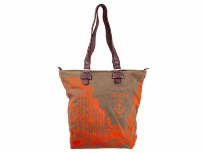 Produktbild von Harbour 2nd B3.0438 Canvas Pauli Canvas Shopper lava