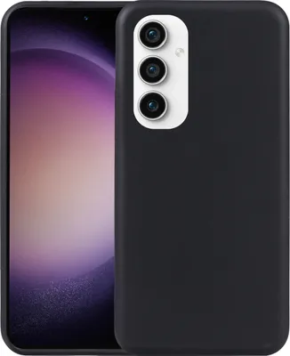 Produktbild von Mobigear Colors  Samsung Galaxy S23 FE Hülle Flexibles TPU Extra Dünn Backcover - Schwarz