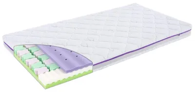 Produktbild von Träumeland Kinderbettmatratze Butterfly 60x120x11 cm Babymatratze