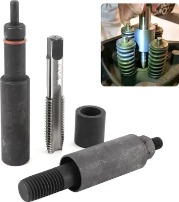 Produktbild von 4-teiliges Einspritzdüsenhülsen-Entferner-Installationsset, passend für 6,0 l und 6,4 l 2003–2010