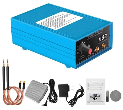 Produktbild von Handheld-Punktschweißgerät - Punktschweißmaschine für 18650-Akkus - 5000 W - Tragbar - Einstellbar