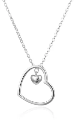 Produktbild von Zartes Silbercollier Herz AGS1572/47