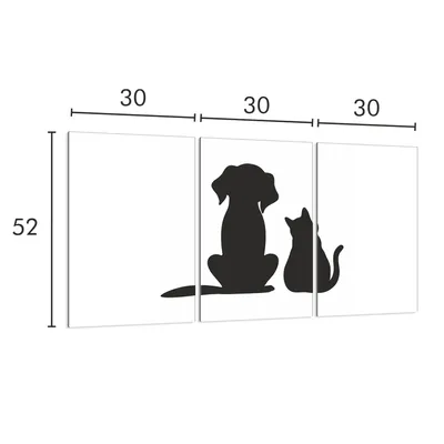 Imagen del producto de Placa de vidrio protectora para cocina, dimensiones 30x52 cm