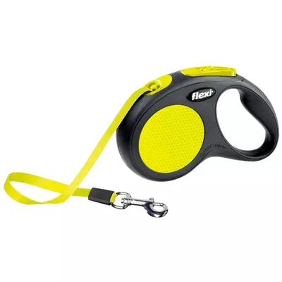 Image de flexi New NEON S sangle 5 m noir