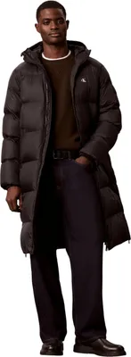 Produktbild von Calvin Klein Herren Ls Long Length Hooded Nylon Puff Lv04rh501g Mäntel (1 Stück)