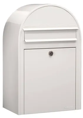 Zdjęcie produktu dla Skrzynka pocztowa "Classic" 9016, kolor biały