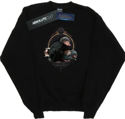 Obrázek produktu pro Fantastická zvířata - dámská mikina "Baby Nifflers" BI17191 (XL) (černá)