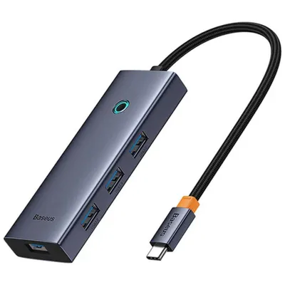 Produktbild von Baseus UltraJoy Series 5-Port HUB Docking Station Space Grey