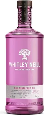 Produktbild von Whitley Neill Pink Grapefruit Gin 70cl. Genf Vereinigtes Königreich 70.00 cl 43.0 %