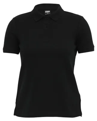 Produktbild von Urban Classics - Poloshirt für Damen TN1035 (XS) (Schwarz)