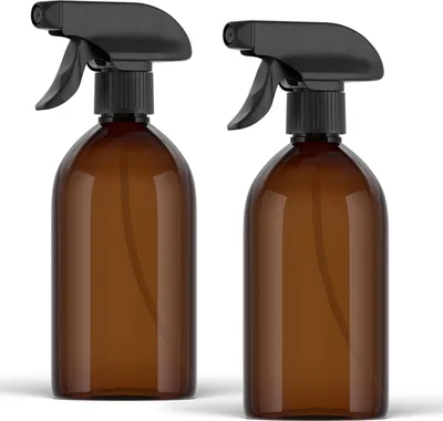Immagine prodotto di Flacone spray in vetro per acqua e pulizia - Adatto per piante, capelli e casa - 2 pezzi - 500ml