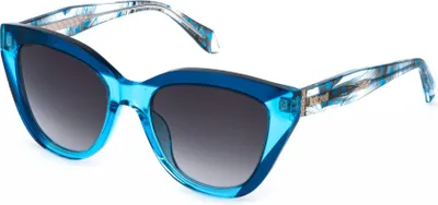 Produktbild von Just Cavalli SJC173V Blu trasparente lucido 54/19/140 Damen Sonnenbrillen