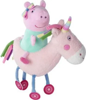 Produktbild von Peppa Pig Plüsch Peppa mit Einhorn