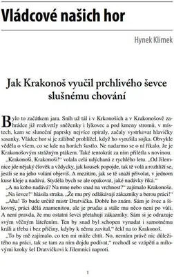 Produktbild von Vládcové našich hor - Nejkrásnější pověsti | Hynek Klimek